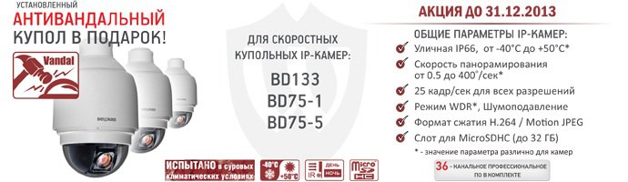 Акция! Антивандальный купол в подарок
