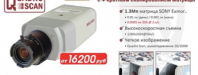 Новинка! IP-камера BD3170 с 4-кратным сканированием матрицы