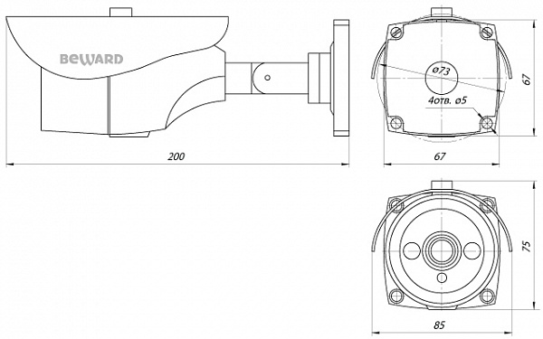 IP камера CD630-4G