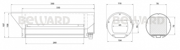 IP камера DFK468-0922-250B-275-PK