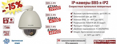 Снижение цен на IP-камеры B85