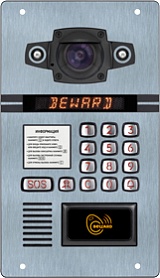 Многоабонентский IP домофон DKS81815123
