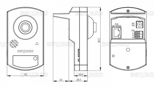 IP камера BD46C