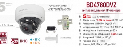 Новинка! IP-камера BD4780DVZ со встроенной системой обогрева